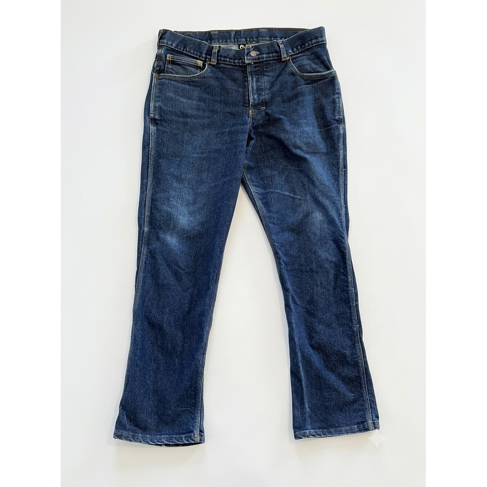 Origin USA Legit Fit Jeans Mens 36 Dark Wash Denim Made in Maine USA Workwear